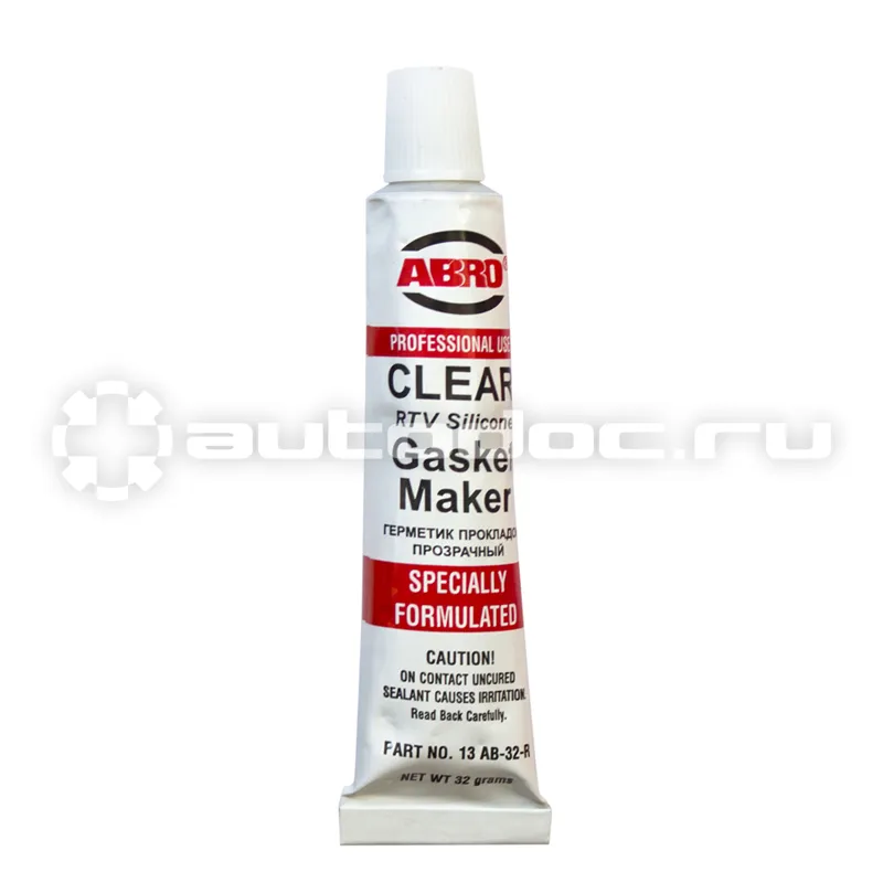 ABRO MASTERS CLEAR GASKET MAKER Герметик прокладочный