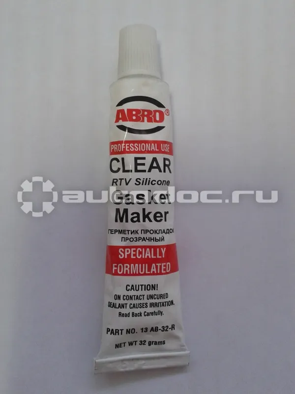 ABRO MASTERS CLEAR GASKET MAKER Герметик прокладочный