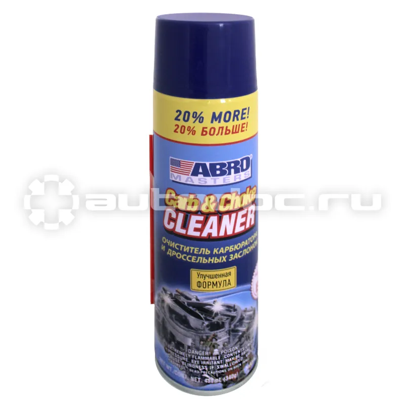 ABRO MASTERS CARB & CHOKE CLEANER Очиститель карбюратора