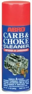 ABRO CARB & CHOKE CLEANER Очиститель карбюратора