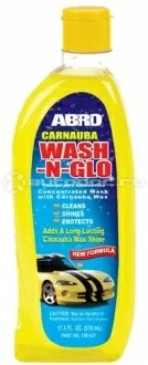 ABRO WASH-N-GLO Автошампунь
