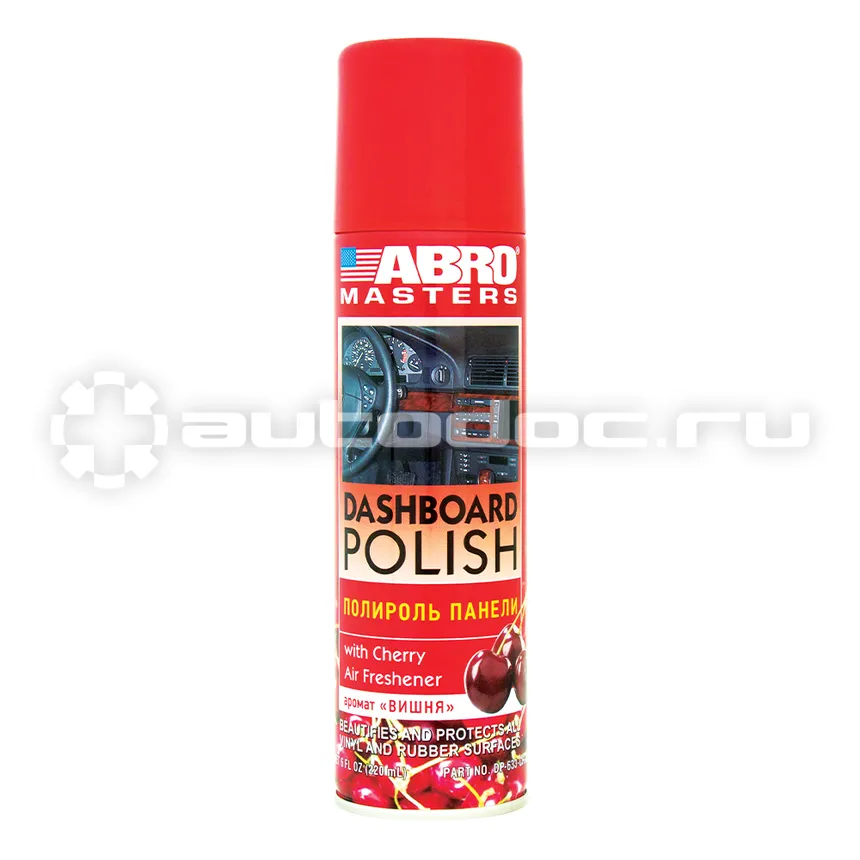 ABRO MASTERS Полироль панели Вишня