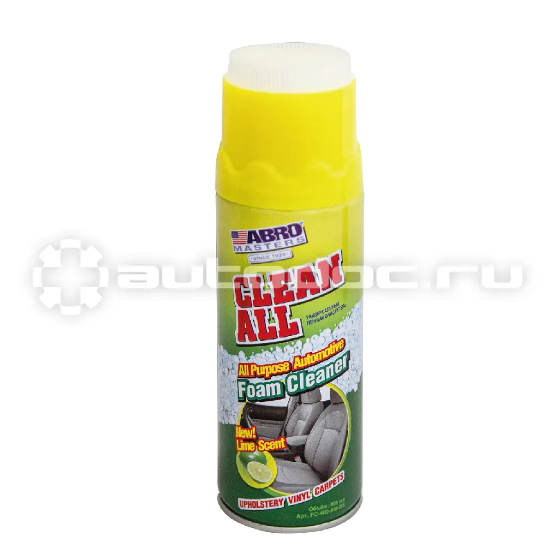 ABRO MASTERS CLEAN ALL Универсальный пенный очиститель