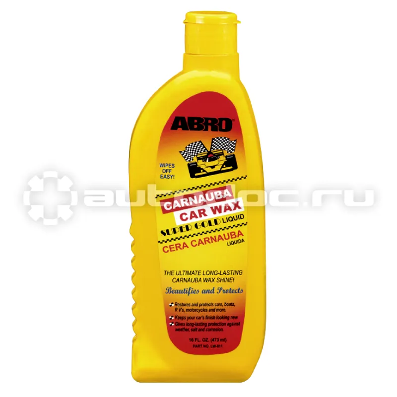 ABRO CARNAUBA CAR WAX Автовоск