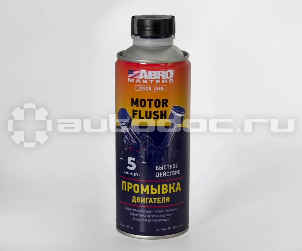 ABRO MOTOR FLUSH 5-MINUTE Промывка двигателя