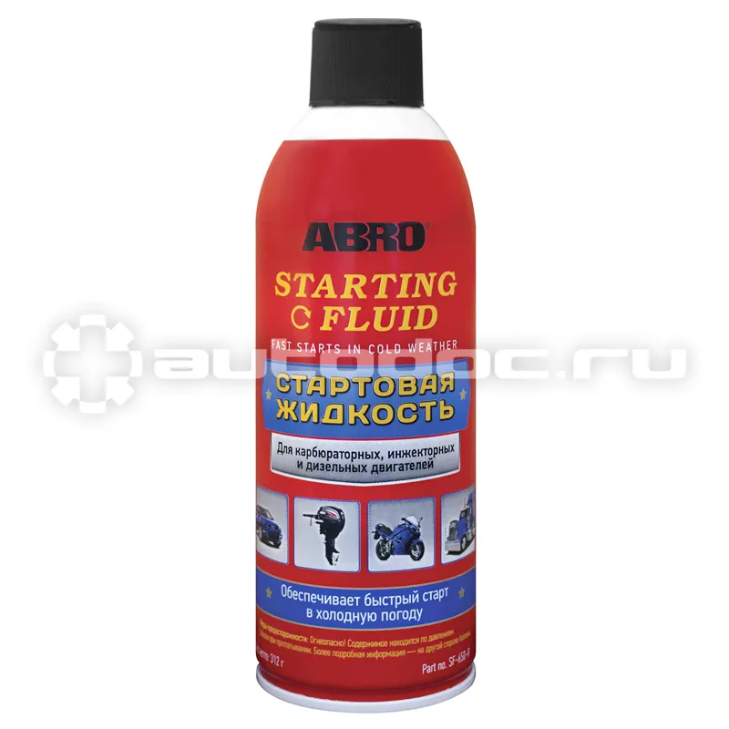 ABRO STARTING FLUID Стартовая жидкость