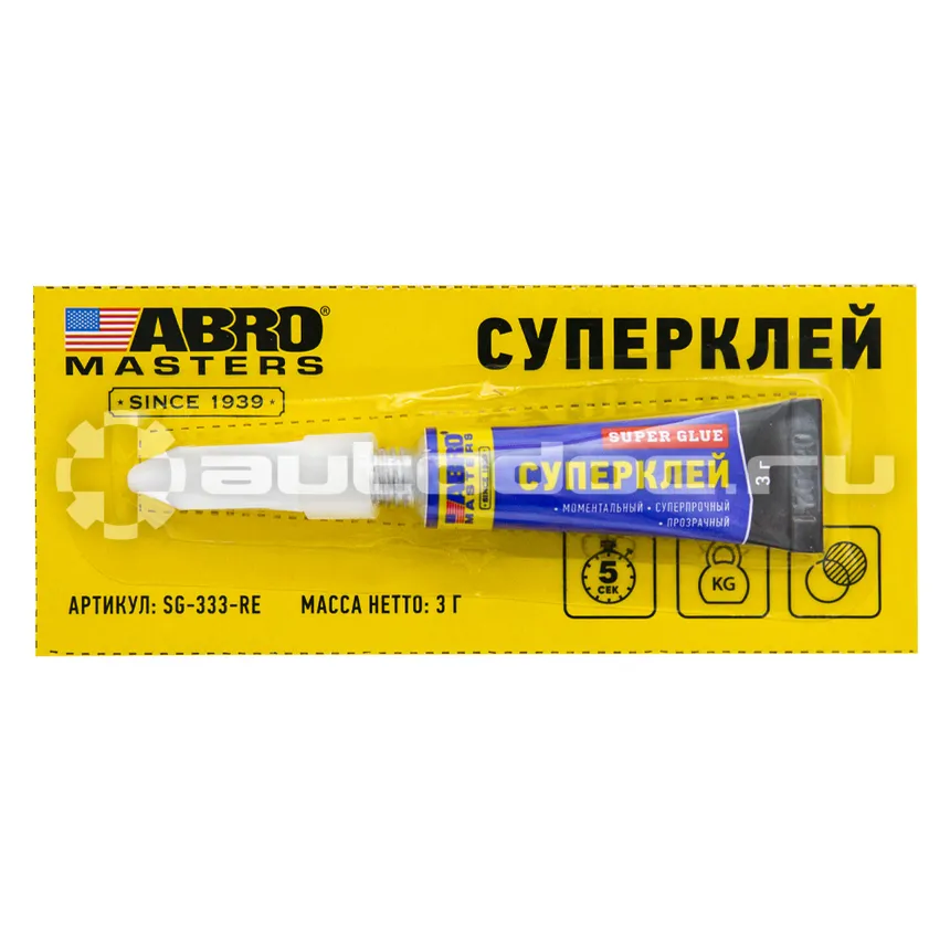 ABRO Клей-супер