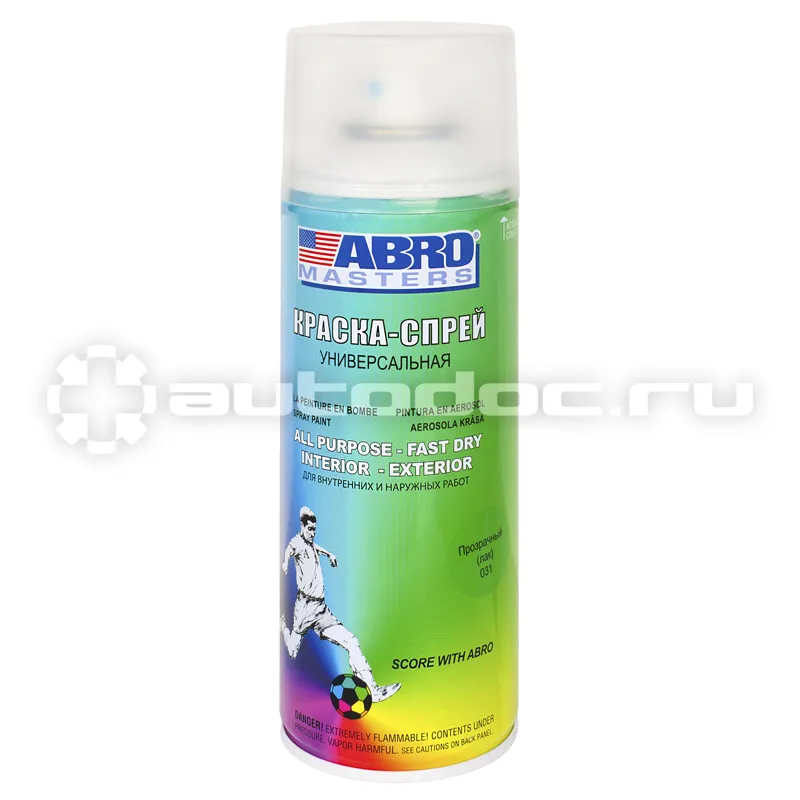 ABRO MASTERS Аэрозольный лак