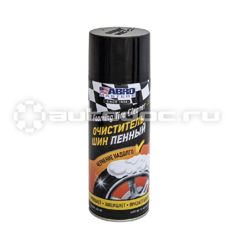 ABRO MASTERS FOAMING TIRE CLEANER Очиститель шин пенный