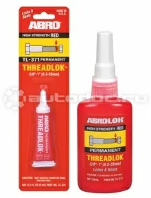 ABRO THREADLOK Фиксатор резьбы красный (неудаляемый)