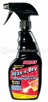 ABRO WAX-N-DRY Автовоск-осушитель