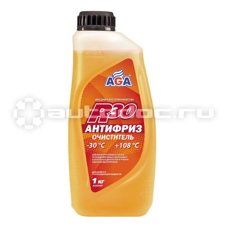 AGA Антифриз - очиститель, готовый к применению, цвет нейтральный, -30С