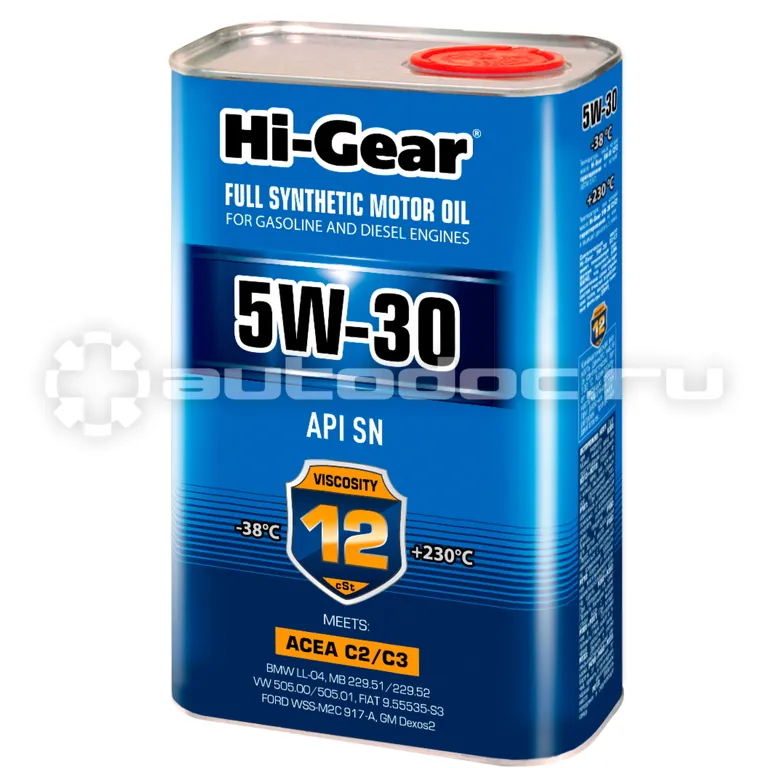 HI-GEAR MOTOR OIL SAE 5W-30 API SN