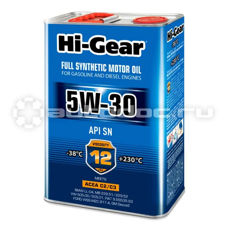HI-GEAR MOTOR OIL SAE 5W-30 API SN