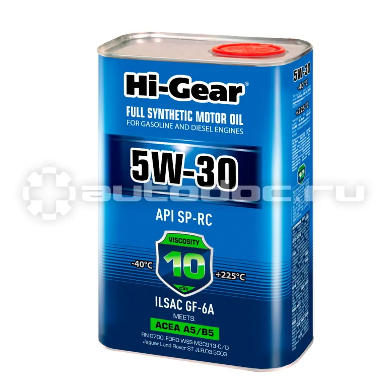 HI-GEAR MOTOR OIL SAE 5W-30 API SP-RC
