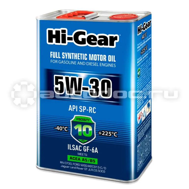 HI-GEAR MOTOR OIL SAE 5W-30 API SP-RC