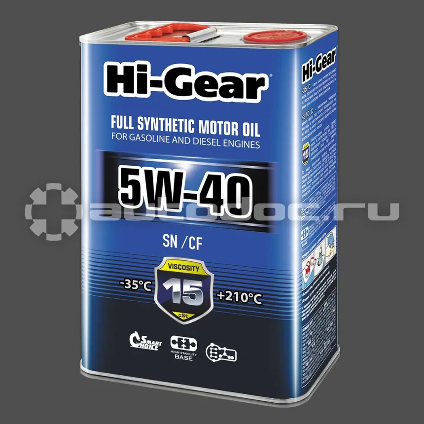 HI-GEAR MOTOR OIL SAE 5W-40 API SN | CF