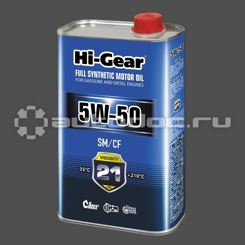 HI-GEAR MOTOR OIL SAE 5W-50 API SM | CF