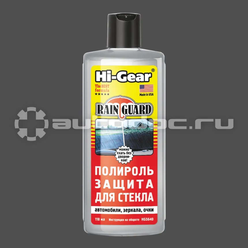 HI-GEAR RAIN GUARD Полироль-защита для стекла