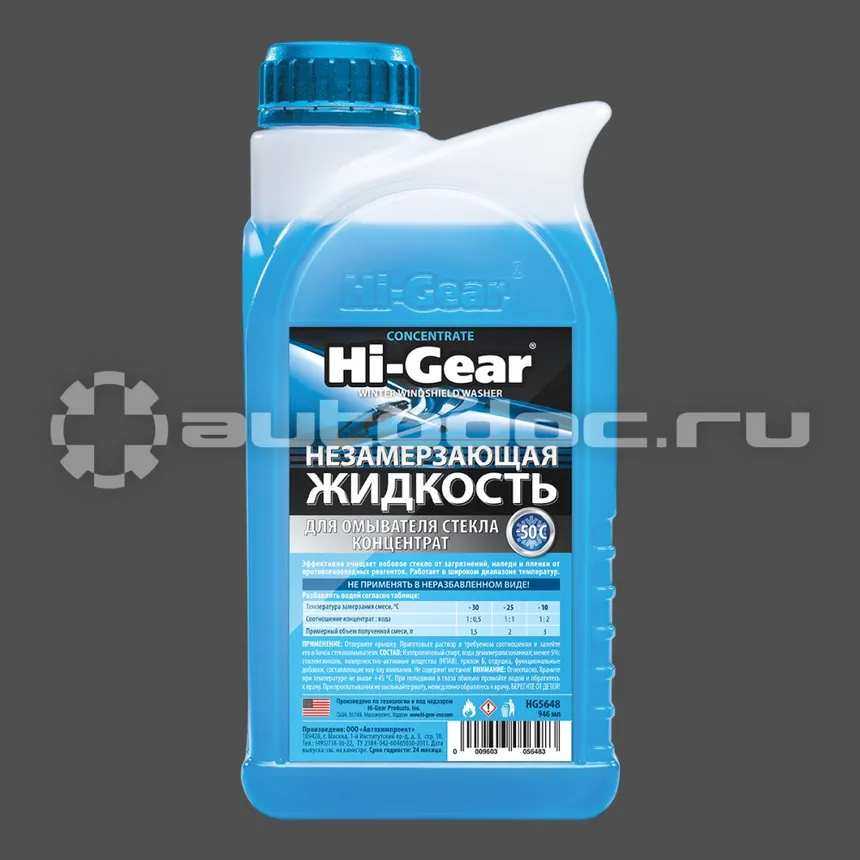 HI-GEAR hg5648 - Жидкость стеклоомывателя