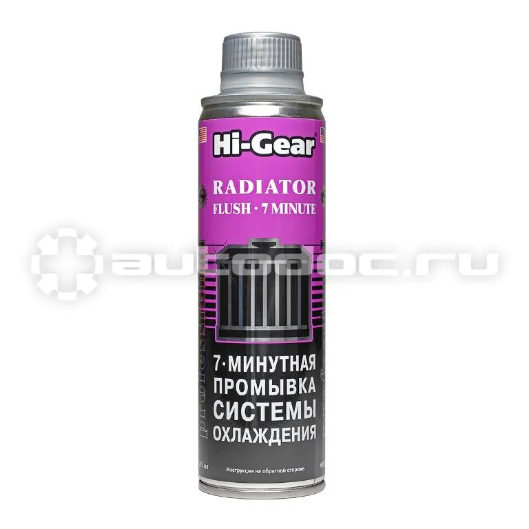 HI-GEAR 7 мин промывка системы охлаждения двигателя