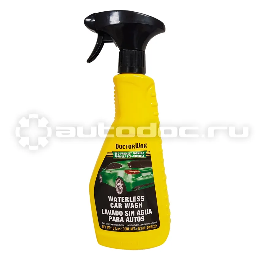 DOCTOR WAX WATERLESS CAR WASH Безводный шампунь
