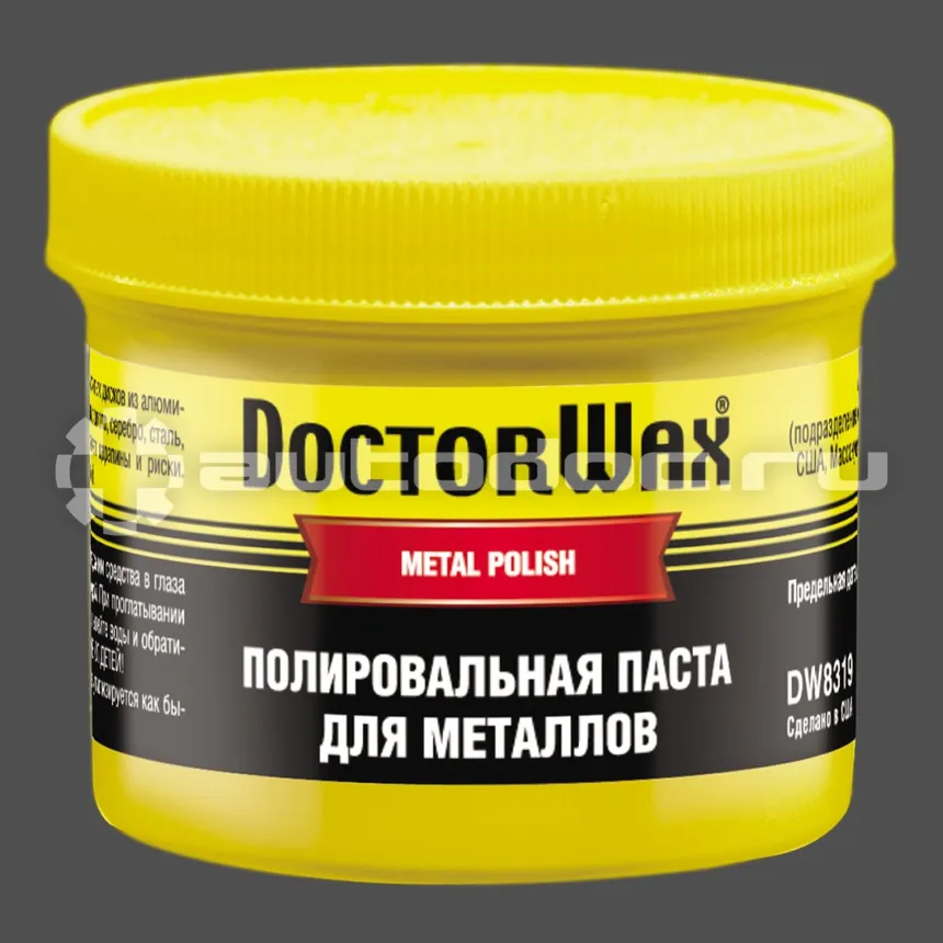 DOCTOR WAX METAL POLISH Полировальная паста для металлов