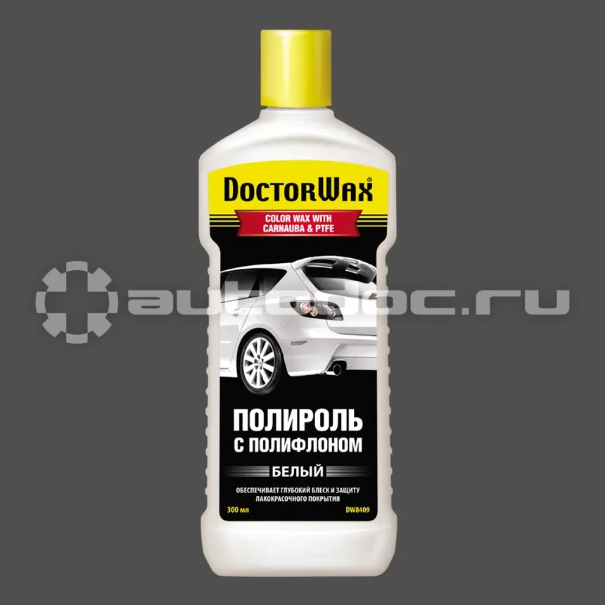 DOCTOR WAX COLOR WAX WITH CARNAUBA & PTFE Цветная полироль с полифлоном