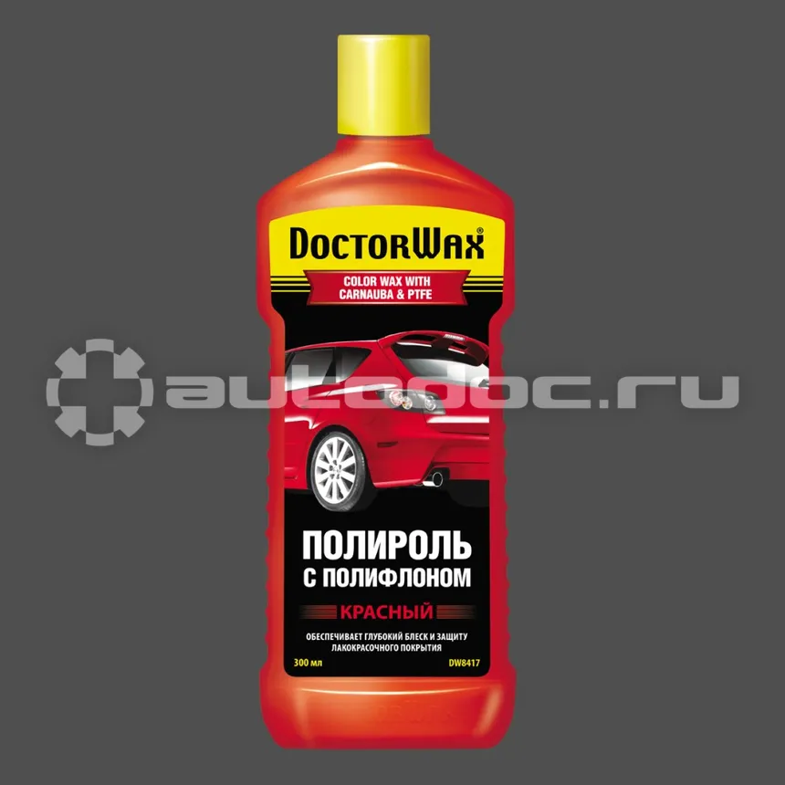 DOCTOR WAX COLOR WAX WITH CARNAUBA & PTFE Цветная полироль с полифлоном