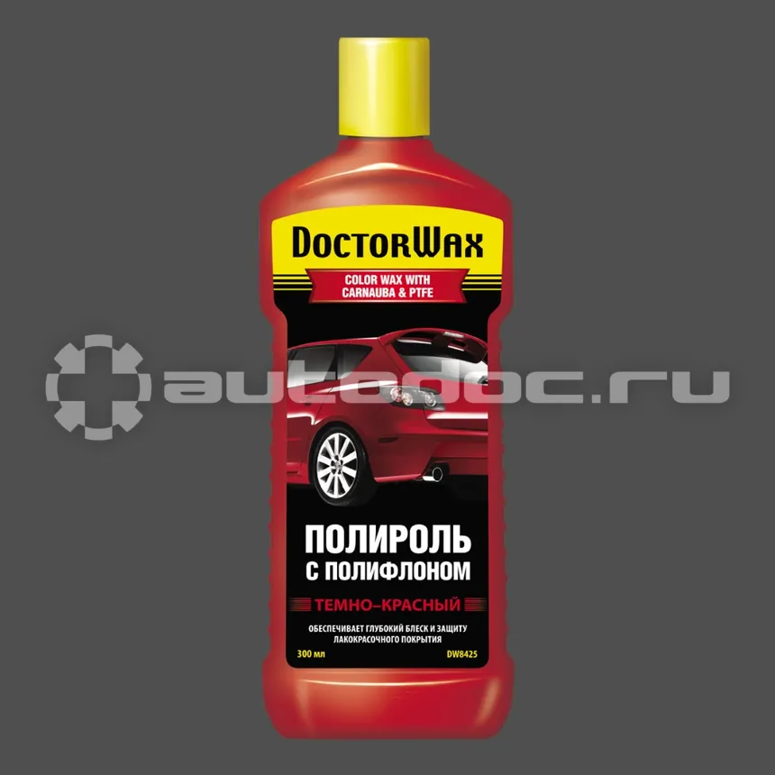 DOCTOR WAX COLOR WAX WITH CARNAUBA & PTFE Цветная полироль с полифлоном