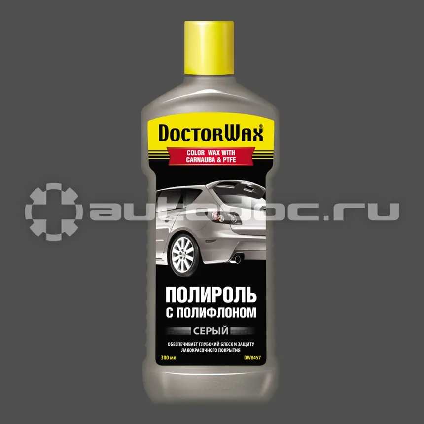 DOCTOR WAX COLOR WAX WITH CARNAUBA & PTFE Цветная полироль с полифлоном