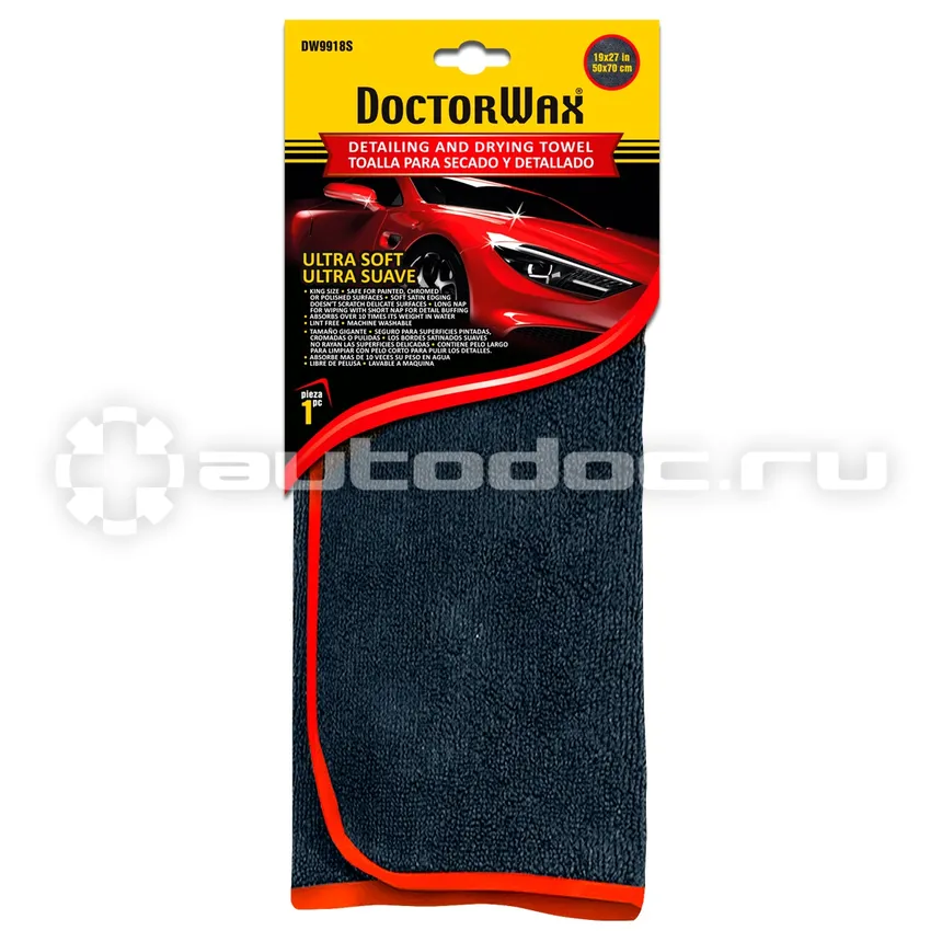 DOCTOR WAX Микрофибра для сушки и финишной обработки