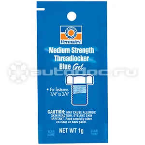 PERMATEX Medium Strength Threadlocker BLUE Клей для резьбы