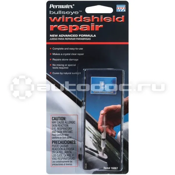 PERMATEX Windshield Repair Набор для ремонта лобового стекла