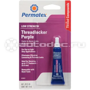 PERMATEX Low Strength Threadlocker PURPLE Клей для резьбы