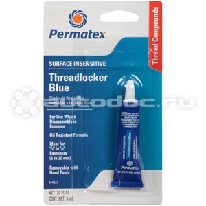 PERMATEX Surface Insensitive Threadlocker BLUE Клей для замасленной резьбы