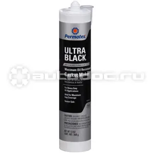 PERMATEX Ultra Black Maximum Oil Resistance RTV Silicone Gasket Maker Герметик прокладка маслостойкий