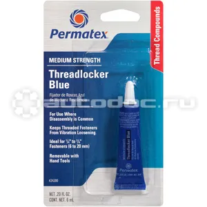 PERMATEX Medium Strength Threadlocker BLUE Клей для резьбы