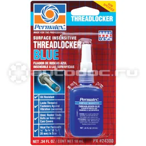 PERMATEX Surface Insensitive Threadlocker BLUE Клей для замасленной резьбы