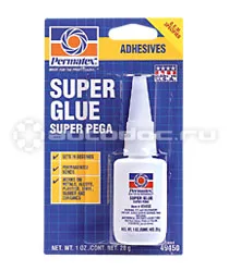 PERMATEX Super Glue Super Pega Супер клей