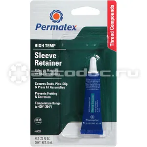 PERMATEX High Temperature Sleeve Retainer Высокотемпературный фиксатор втулок
