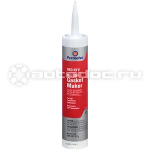 PERMATEX High-Temp Red RTV Silicone Gasket Maker Высокотемпературный силиконовый герметик