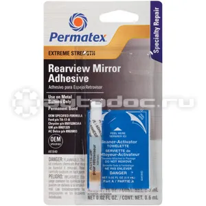 PERMATEX Extreme Rearview Mirror Professional Strength Adhesive Клей для зеркал заднего вида