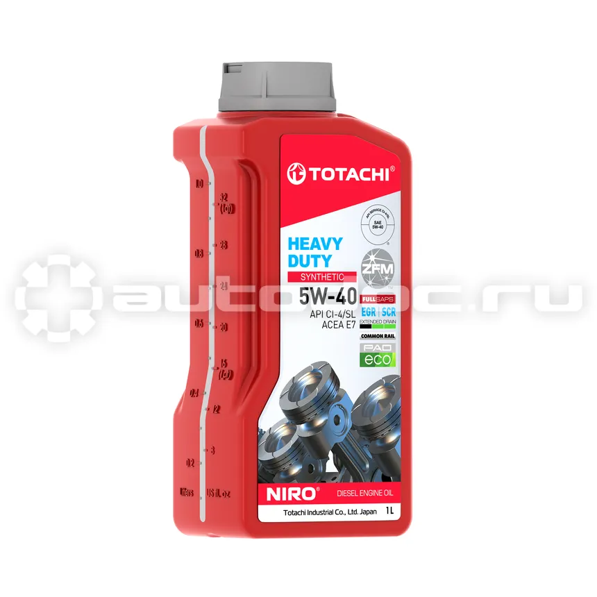 TOTACHI NIRO HD 5W-40 CI-4/SL, E7