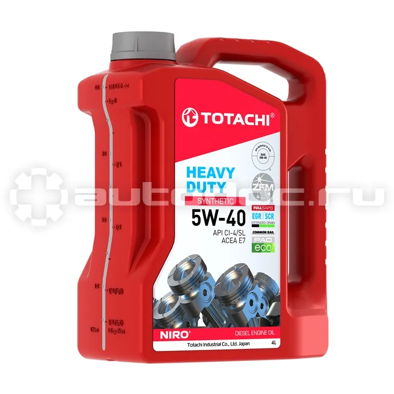 TOTACHI NIRO HD 5W-40 CI-4/SL, E7