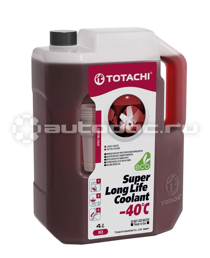 TOTACHI SUPER LONG LIFE COOLANT RED -40 C