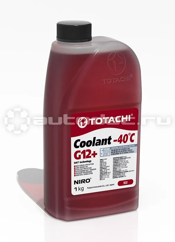 TOTACHI NIRO COOLANT RED -40 G12+