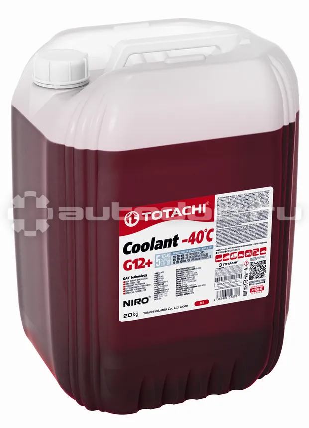 TOTACHI NIRO COOLANT RED -40 G12+