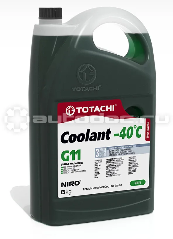 TOTACHI NIRO COOLANT GREEN -40 G11