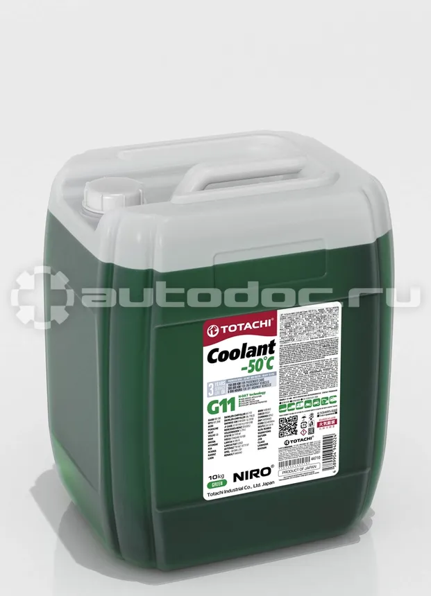 TOTACHI NIRO COOLANT GREEN G11 -50°C